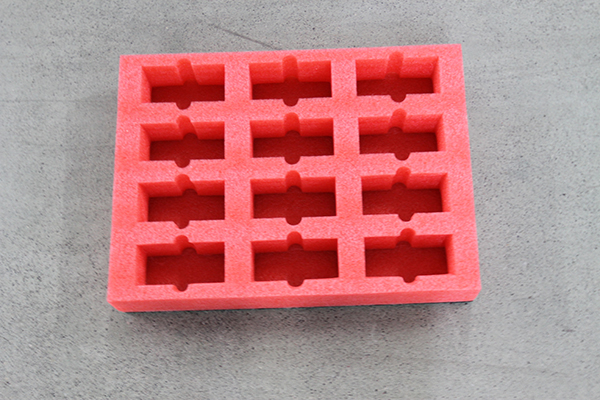 深圳紅色防靜電珍珠棉內(nèi)托定做 防震包裝